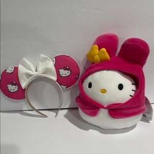 Hello Kitty Pink and White Kids Matching Set
